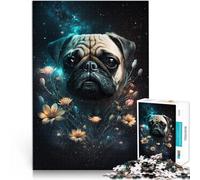 Puzzle pour Adultes 1000 pièces Carlin de l'espace pour Cadeaux de Puzzle 19,7 po x 29,5 po Staycation Kill Time pour et Adolescent de 14 Ans et Plus