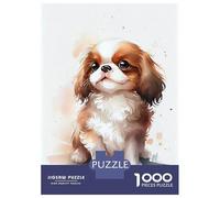 Puzzle pour Adultes 1000 Pièces Cavalier King Watercolor Puzzle Jeux Relaxants Défi Difficile Cadeaux Uniques pour Anniversaire Et Noël 52x38cm/1000pcs