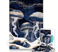 Puzzle pour Adultes 1000 pièces Celestial Drifters Premium Découpe Jeu Créatif Jouet Loisirs Créatifs Décoration de Noël (38x52cm)