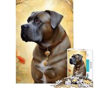 Puzzle pour Adultes 1000 pièces Chien Impossible Jeu Apprentissage Jouet Éducatif Cadeau d'anniversaire Découpe de Précision (Dimensions 38x52cm)