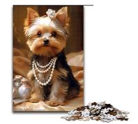 Puzzle pour Adultes 1000 pièces Chiot choyé Cadeau d'anniversaire idéal pour Les Adolescents à partir de 14 Ans 75 x 50 cm