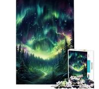 Puzzle pour Adultes 1000 pièces Ciel Nocturne Magnifique Jeu intellectuel Jeu éducatif mais Aussi Amusant et Humoristique Cadeau d'anniversaire (Dimensions 38x52cm)