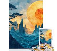 Puzzle pour Adultes 1000 pièces Cité Perdue Jeu Relaxant Amusant et Humoristique Décoration Murale Difficile et Stimulant (38x26cm)