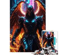 Puzzle pour Adultes 1000 pièces Clash Ciel et Enfer Stimule Le Cerveau Activité familiale Jeu éducatif à partir de 14 Ans (50x75cm)