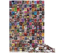 Puzzle pour Adultes 1000 pièces Collage Vintage Carton de qualité supérieure emboîtement précis Excellent Cadeau pour Adultes | Jeux 26x38cm