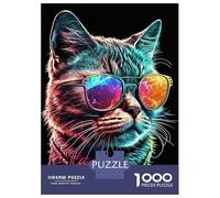 Puzzle pour Adultes 1000 Pièces CoolCatNumeroUno Puzzles pour Adultes - Jeux De Construction - Cadeaux D'analyse Et De Logique pour Les Amis Et La Famille 52x38cm/1000pcs