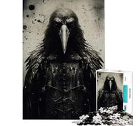Puzzle pour Adultes 1000 pièces Corbeau masqué Curer pour Anniversaire Noël Jeu Familial Difficile Convient aux Personnes de 14 Ans et Plus (50x75cm)
