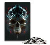 Puzzle pour Adultes 1000 pièces Crâne de Cristal Jeu Amusant 75x50cm