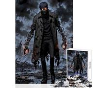 Puzzle pour Adultes 1000 pièces Cyber Undead Wanderer Décoration intérieure Jouet Jeu Familial Renforce l'amour au Sein du Couple Dimensions 50x75cm