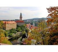 Puzzle pour Adultes 1000 pièces - Décoration Murale - Cadeau d'anniversaire Unique - République tchèque - Fleuves - 70 x 50 cm