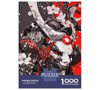 Puzzle pour Adultes 1000 Pièces Demon Mask Puzzle Jeux Relaxants Découpe De Précision Interaction Parent-Enfant 38x26cm/1000pcs