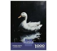 Puzzle pour Adultes 1000 Pièces Ducks Noir World Puzzles pour Adultes - Niveau De Difficulté Élevé - Jeu De Réflexion - Jeu Familial 70x50cm/1000pcs