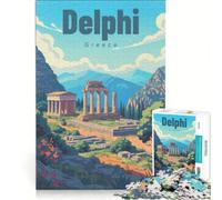 Puzzle pour Adultes 1000 pièces Échos de l'Oracle, Jeu Manuel, activités familiales, liste de souhaits avec Le Père Noël 38x26cm