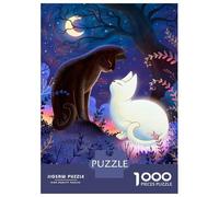 Puzzle pour Adultes 1000 Pièces Enchanted Night Puzzle Casse-tête Difficile, Cadeau pour Les Amis Et La Famille 38x26cm/1000pcs