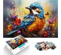 Puzzle pour Adultes 1000 pièces Esprit Animal Moineau Puzzle pour Jeu éducatif défi Jouet 26x38cm Anti-Stress