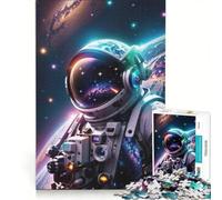 Puzzle pour Adultes 1000 pièces Exploration Cosmique, décoration Murale, Cadeau d'anniversaire, renforce Les Liens d'amour Entre Couples 50x75cm
