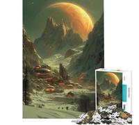 Puzzle pour Adultes 1000 pièces Exploration de la planète Jeu éducatif et Pratique Difficile et Stimulant pour Les 14 Ans et Plus (50x75cm)