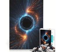 Puzzle pour Adultes 1000 pièces Explosion de singularité Cosmique, Jouet éducatif, mais Aussi Amusant et Humoristique, avec Poster et fiche de Questions-réponses Assortis 38x26cm