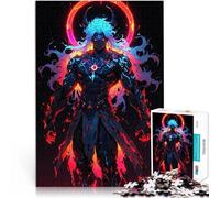 Puzzle pour Adultes 1000 pièces Figure démoniaque avec Halo Réduction du Stress intéressante Bon Cadeau 38x26cm