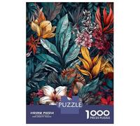 Puzzle pour Adultes 1000 Pièces Flowers Nature Art Puzzles pour Adolescents, Jeux Amusants, Passe-Temps Idéal comme Cadeau 70x50cm/1000pcs