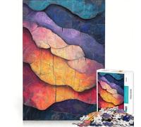 Puzzle pour Adultes 1000 pièces Fragments de Coucher de Soleil Jeux éducatifs Découpe de précision Collection d'artistes Beaux-Arts 50x75cm