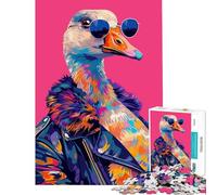 Puzzle pour Adultes 1000 pièces frissons garantis Exercice cérébral Cadeau pour Femmes Jouet Anti-Stress pour Les 14 Ans et Plus Jeu de Puzzle (50x75cm)