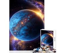 Puzzle pour Adultes 1000 pièces Galactic Aftermath Jeu Impossible Convient aux Couples Jouet Anti-Stress Cadeau d'anniversaire Cadeaux (38X52CM)