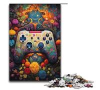 Puzzle pour Adultes 1000 pièces Gamepad Plants Jigsaw Puzzle Chaque pièce est Unique Jeu Familial Stimulant et Amusant 1000 pièces (38 x 26 cm)