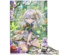 Puzzle pour Adultes 1000 pièces，Genshin Impact Nahida，pour Adultes et Enfants，Puzzle en Bois，Puzzle Difficile et Difficile pour Femmes et Hommes，Taille ：50 x 75 cm