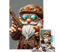 Puzzle pour Adultes 1000 pièces GNOME Pistolero Difficile et Stimulant décoration Murale pour Les 14 Ans et Plus (38x52cm)