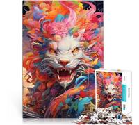 Puzzle pour Adultes 1000 pièces Graffiti Flying Dragon Family Fun Jigsaws 26x38cm est idéal comme Cadeau pour Toute la Famille pour Les Adolescents de 14 Ans et Plus
