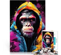 Puzzle pour Adultes 1000 pièces Graffiti Street Art Réduction du Stress intéressante Car C'est Un pour Toute la Famille 52x38cm