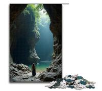 Puzzle pour Adultes 1000 pièces Grotte et étrange Pierre Puzzle pour Adultes Puzzles en Bois Jeux de Famille Cadeaux d'anniversaire de Noël 1000 pièces (75 x 50 cm)