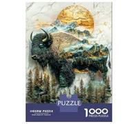 Puzzle pour Adultes 1000 Pièces Guardian of The Wilds Puzzle Jeu Manuel D'assemblage De Motifs Idéal comme Cadeau 52x38cm/1000pcs