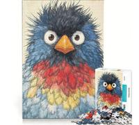 Puzzle pour Adultes 1000 pièces Illustration Angry Birds, Jeu éducatif, pour s'amuser en Famille, idéal comme Cadeau pour Toute la Famille 38x52cm