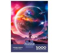 Puzzle pour Adultes 1000 Pièces Interstellar Explorer Puzzles pour Adultes - Jeux De Construction - Cadeaux D'analyse Et De Logique pour Les Amis Et La Famille 52x38cm/1000pcs