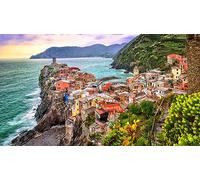 Puzzle pour Adultes 1000 pièces Italie Ligurie Vernazza Parc des Cinque Terre 70x50CM