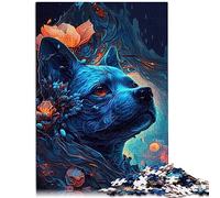 Puzzle pour Adultes 1000 pièces Jack Russell Terrier Dog Premium 100% recyclé Jeu Familial pour Adultes et Enfants 26 x 38 cm