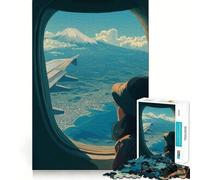 Puzzle pour Adultes 1000 pièces « J'Ai laissé Mon cœur au Japon » Assemblage Lisse,Amusant,résolution de problèmes,Jeu décontracté,idéal pour Un Anniversaire ou Une activité Artistique (38x26cm)