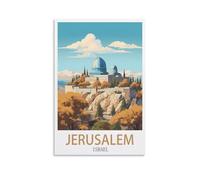 Puzzle pour Adultes 1000 pièces, Jérusalem, Israël. Puzzle en Papier de 1000 pièces, Jeu de décompression pour Adultes, 52 x 38 cm.