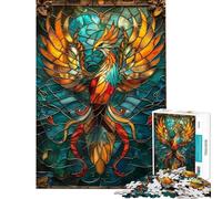 Puzzle pour Adultes 1000 pièces Kintsugi Phénix Jeu Relaxant pour Adolescents Idéal pour Passer Le Temps à la Maison Cadeau Stimulant (Dimensions 38x52cm)