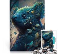 Puzzle pour Adultes 1000 pièces Koala surnaturel Jouets éducatifs d'apprentissage avec des pièces de Formes aléatoires entièrement imbriquées 52x38cm