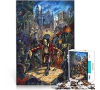 Puzzle pour Adultes 1000 pièces La fête du Diable Jeu Familial Anti-Stress Défi Difficile est idéal comme Cadeau pour Toute la Famille 75x50cm