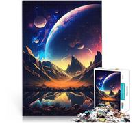 Puzzle pour Adultes 1000 pièces L'aube céleste Jouets éducatifs et d'apprentissage Jeux familiaux Jeu de défi Unique 50x70cm