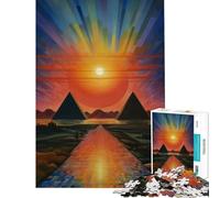 Puzzle pour Adultes 1000 pièces Le Caire Égypte Afrique pour Jeu éducatif défi et détente Une œuvre d'art Cadeau pour Femmes et Hommes (Dimensions 50x75cm)