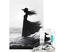 Puzzle pour Adultes 1000 pièces « Le murmure du Vent Jeu de réflexion captivant Jouet addictif pour cultiver la Patience Idée Cadeau Décoration Parfaite (Dimensions 38x26cm)