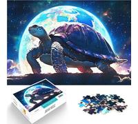 Puzzle pour Adultes 1000 pièces Légendes des Tortues Jeux éducatifs Décoration d'intérieur Cadeau pour Les Anniversaires 52x38cm