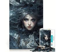 Puzzle pour Adultes 1000 pièces Majesté céleste Pièces découpées avec précision Jeu de réflexion et de détente Décoration de Noël (50x75cm)