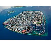 Puzzle pour Adultes 1000 pièces Maldives sous Le Ciel Mj457TY 26x38cm