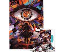 Puzzle pour Adultes 1000 pièces mécanisme œil mécanique Aide à exercer Le Cerveau Jeu de découpe de précision pour Toute la Famille à partir de 14 Ans (38x26cm)